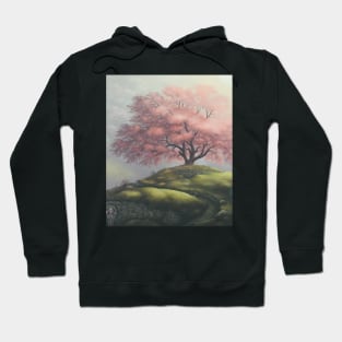 Vintage Sakura Tree Hoodie